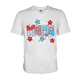 4th of July Mama - Personalized Mother T-shirt And Hoodie