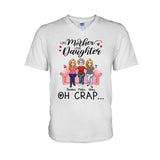 Like Mother Like Daughter - Personalized Mother's Day Mother T-shirt and Hoodie
