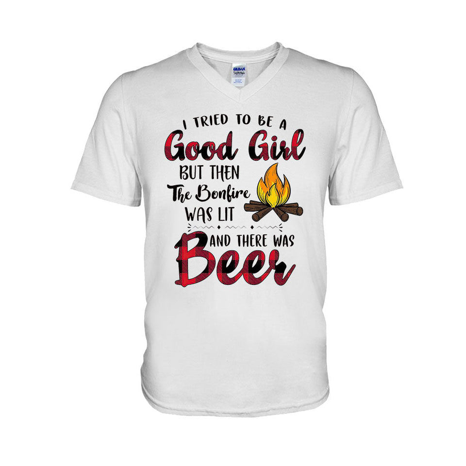 I Tried To Be A Good Girl - Camping T-shirt and Hoodie 112021