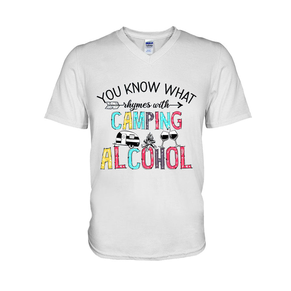 You Know What Rhymes With Camping - T-shirt and Hoodie 112021