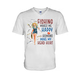 Make Me Happy - Fishing T-shirt and Hoodie 112021
