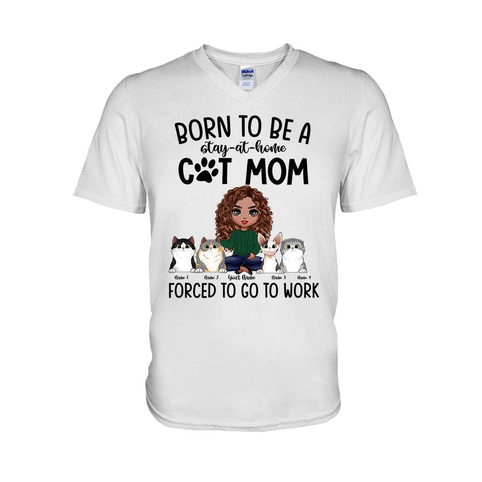 Cat Mom - Personalized T-shirt and Hoodie
