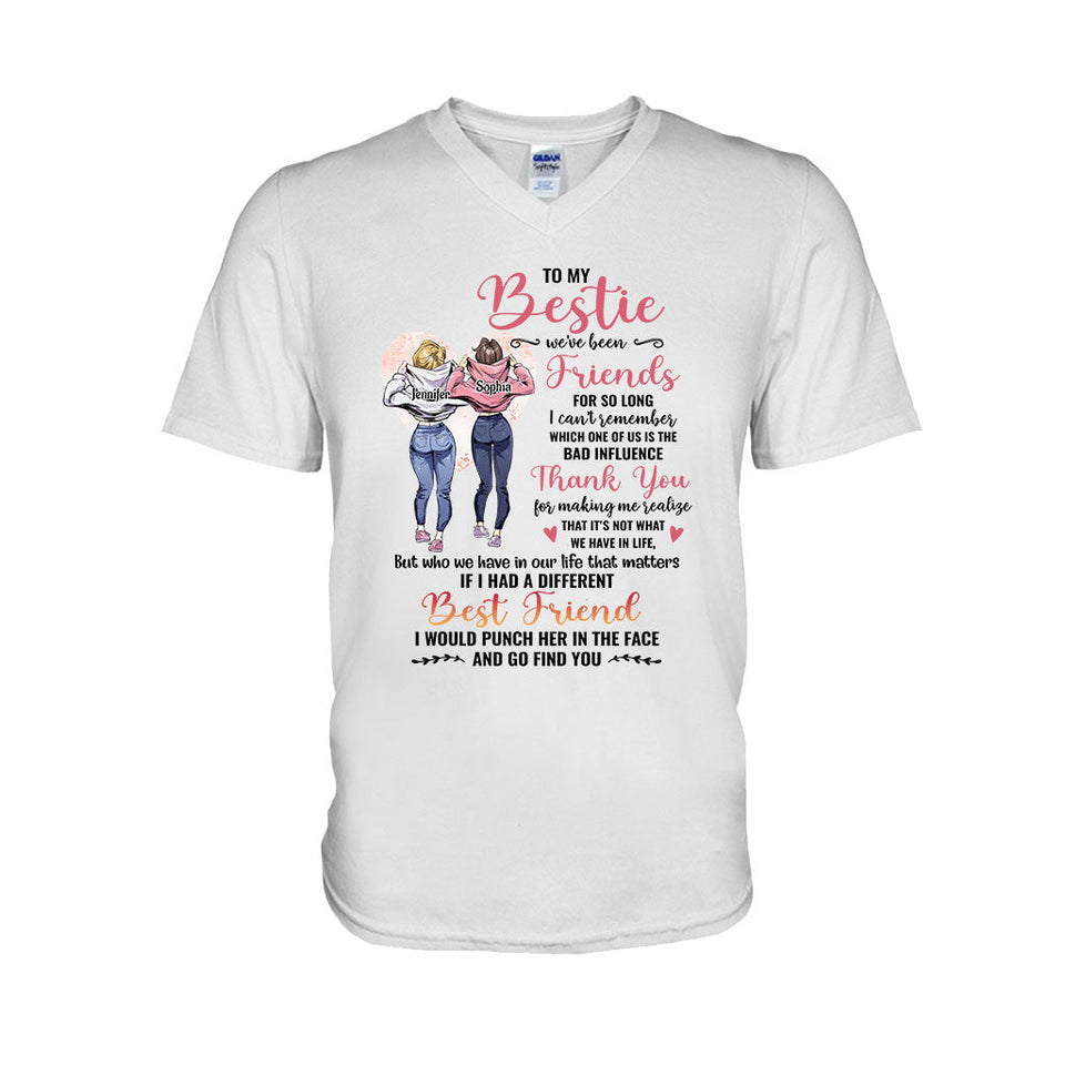 Who We Have In Our Life That Matters - Personalized Bestie T-shirt and Hoodie