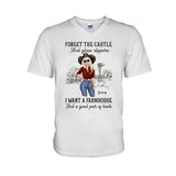 I Want A Farmhouse And A Good Pair Of Boots - Personalized Horse T-shirt and Hoodie