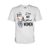 I'm Not Most Women - Personalized Racing T-shirt and Hoodie
