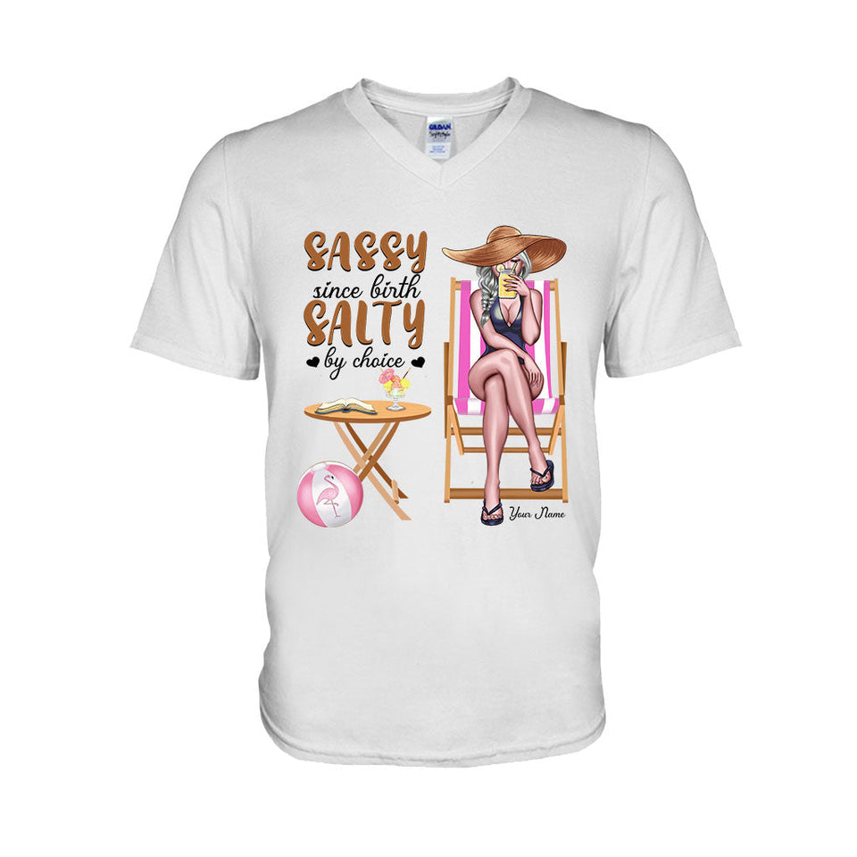 Beach Lovin' Girl - Personalized Sea Lover T-shirt and Hoodie