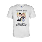 Always Be The Biggest Fan - Personalized Mother's Day Softball T-shirt and Hoodie