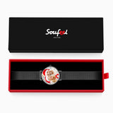Personalized Engraved Women's Black Alloy Bracelet Photo
