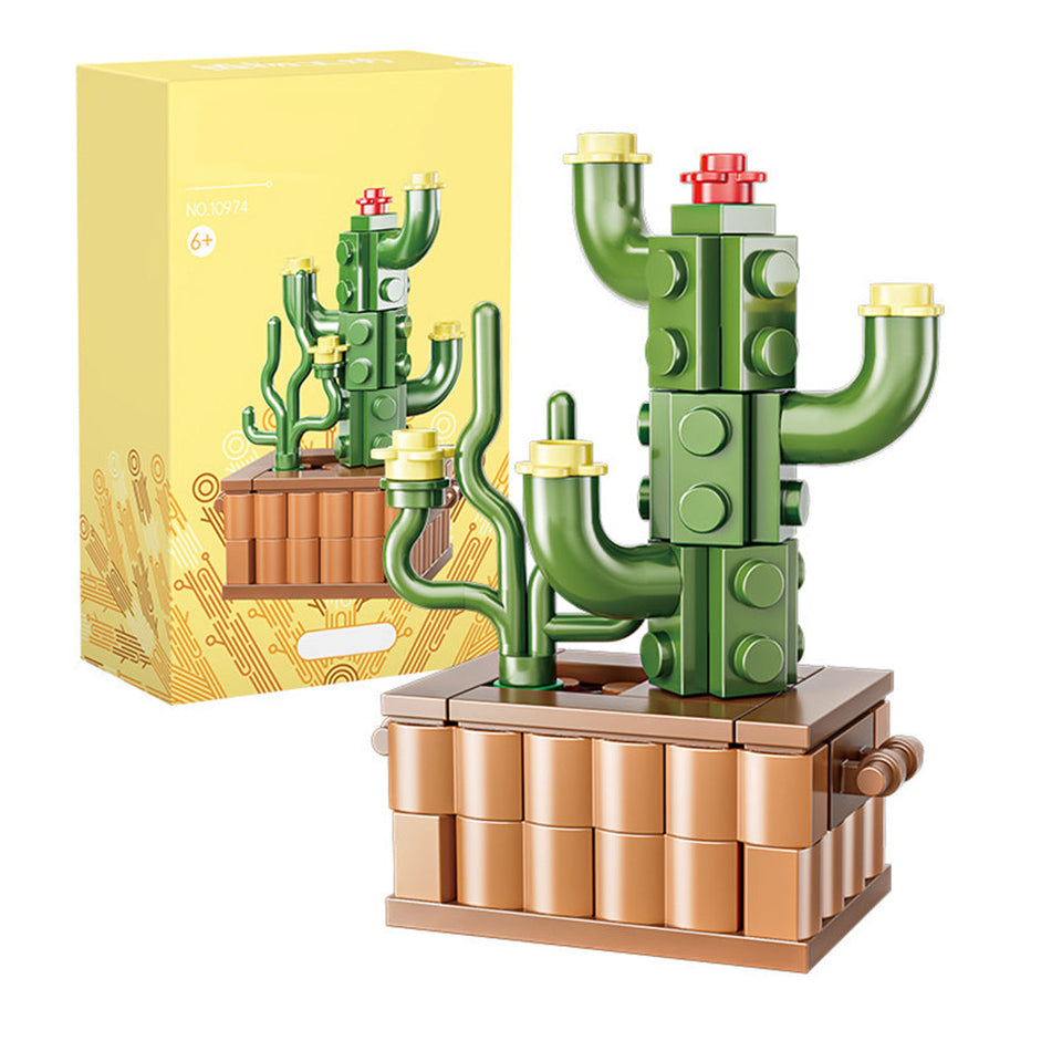 Botanical Flower Building Bricks - Personalized Botanical Flower Building Bricks