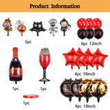 Happy Halloween - Halloween Party Balloons Set