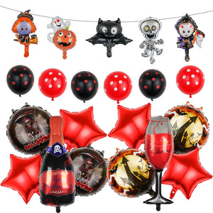 Happy Halloween - Halloween Party Balloons Set