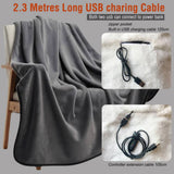Electric Heated - Portable Heating Blanket