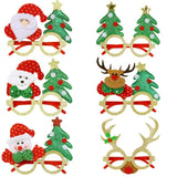Merry Christmas - Glitter Christmas Party Glasses Frame