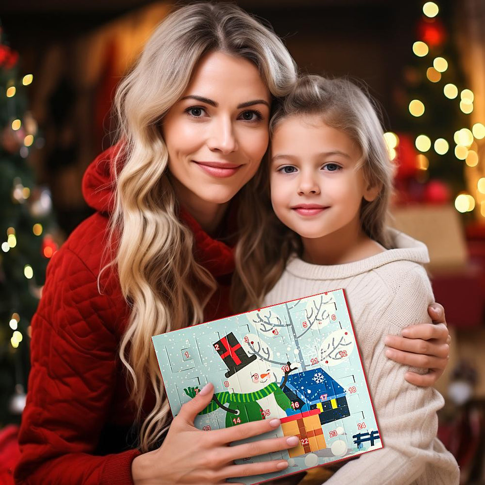Merry Christmas - Christmas Calendar Countdown Surprise Charm Box