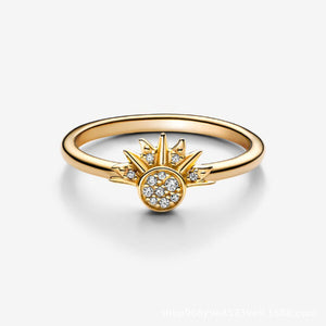 Sun And Moon Lover Matching Ringss - Couple Ring
