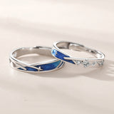 Meteor Star Matching Ringss - Couple Ring