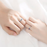 Meteor Star Matching Ringss - Couple Ring