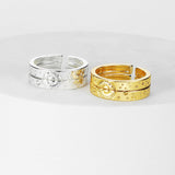 Sun And Moon Lover Matching Sun Moon Matching Ringss - Couple Ring