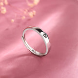 Sun And Moon Lover Matching Ringss - Couple Ring