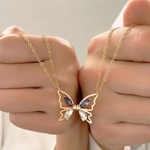 Matching Butterfly - Couple Butterfly Necklace