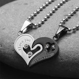 I Love You - Couple I Love You Necklace