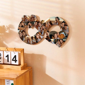 Personalized Couple Photo Infinity Love Lamp