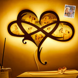 Any Photos - Personalized Couple Photo Heart Lamp