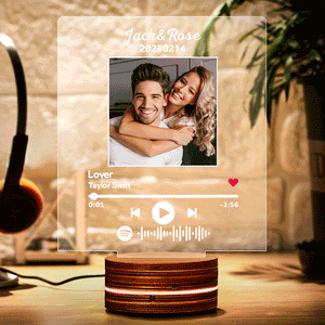 Upload Photo Music Code Song - Personalized Music Code Led Lamp