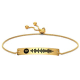 Any Scannable Spotify Code - Personalized Scannable Spotify Code Bracelet