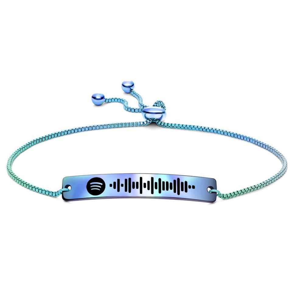 Any Scannable Spotify Code - Personalized Scannable Spotify Code Bracelet