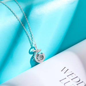 Personalized Unique Design Custom Projection Charm - gift for who lost a loved one