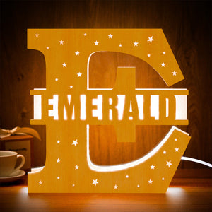 Any Name Letter - Personalized Name Letter Lamp