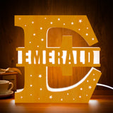Any Name Letter - Personalized Name Letter Lamp