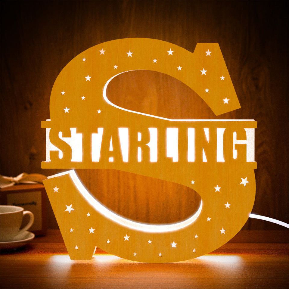 Any Name Letter - Personalized Name Letter Lamp
