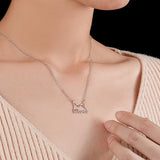 Personalized Cat Pet Name Necklace