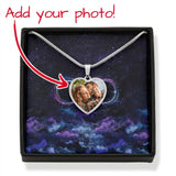 Without You I'm Nothing - Personalized Couple Ohana Heart Pendant Necklace-sth5761