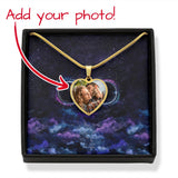 Without You I'm Nothing - Personalized Couple Ohana Heart Pendant Necklace-sth5761