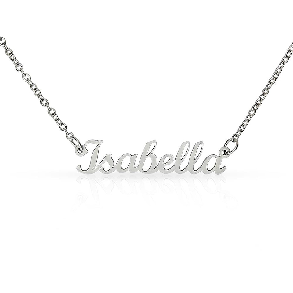 Custom Name Necklace(No Card)