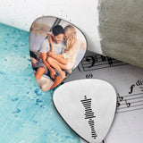 Music Code Photo Custom - Personalized Guitar Pick