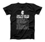 Things I Trust More Than Donald Trump T-shirt & Hoodie 0924