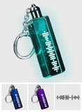 Music Code Led Transparent Bar - Personalized Music Code Led Bar Keychain