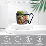 Custom Photo - Personalized Airpods 1/2 Case Cover With Keychain