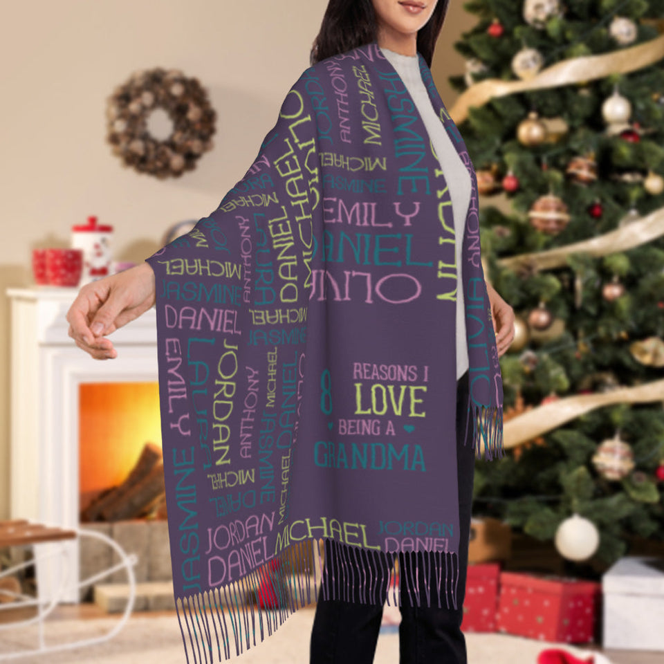 Custom Name Scarf