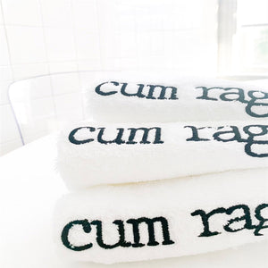 Cum Rag - Couple Embroidered Square Towel