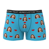 Custom Wife Or Girlfriend Face Boxers - Personalized Couple Men's boxer briefs