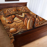 A Girl And Her Horse - Personalized Horse Quilt Set