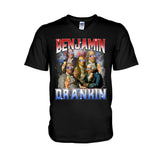 Benjamin Drankin Bootleg Rap Vintage Style - Patriot T-shirt And Hoodie