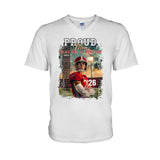Pround Mom/ Dad/... Game Day & Everyday - Personalized Football T-shirt And Hoodie