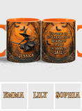 I'm Going To Let Karma Fix It - Personalized Witch Accent Mug