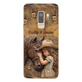Just A Girl Who Loves Horse - Personalized Horse Clear Phone Case